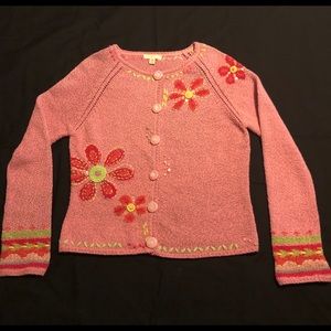 Ladies Carson Mauve Embroidered sweater Size s/p